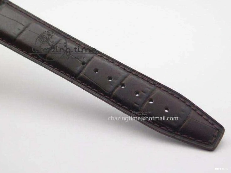 MIROTIME 0220 Modern Portofino SCHAFFHAUSEN RG MKF 1:1 V2 Best Edition White Dial On Brown Leather Strap A 7344